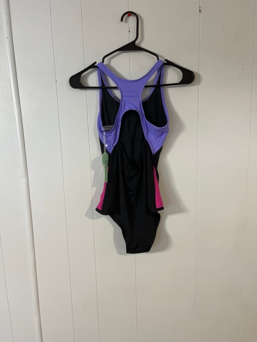 Beautikini Period Leakproof Swimwear One Piece Racerback Color Block NWT size S - Picture 8 of 9